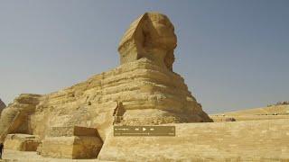 Exploring In And Around The Great Sphinx Enclosure In Egypt