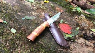 Helle Eggen bushcraft knife 1 year review