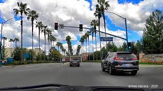 Driving Around Garden Grove and Anaheim California Part 1