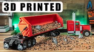 3D Printed RC Dump Truck - DIY