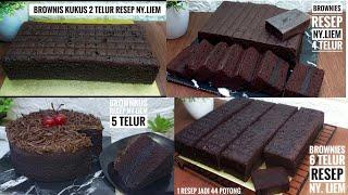 Brownies kukus 2 Telur, 4 Telur, 5 Telur, 6 Telur