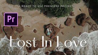 LOST IN LOVE | Prewedding Teaser | Ready to use ADOBE PREMIERE PRO PROJECT | Drag & Drop