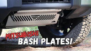 Mitsubishi Bash Plates for Pajero, Pajero Sport, and Triton MQ/MR Models - Budget 4x4 Life