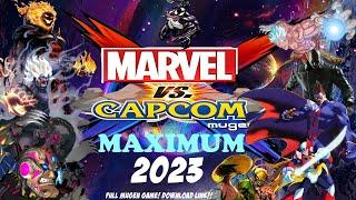 Marvel vs Capcom MAXIMUM - NEW UPDATE 2023!!! (includes 4vs4 mode) - MvC Max - MUGEN Download Link