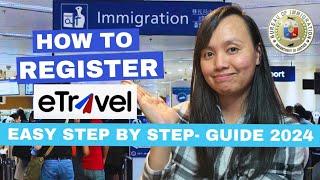 MAY 2024 UPDATE: Easy Step to Register eTravel [Tagalog with English Subtitle]