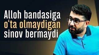 Alloh bandasiga o'ta olmaydigan sinov bermaydi