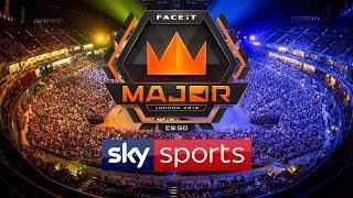 LIVE: FACEIT MAJOR LONDON 2018 -  CS:GO | SEMI FINALS | DAY 3