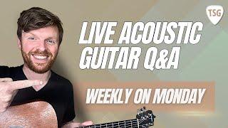 Learn Guitar Q&A 43 #guitar #guitarlesson #acousticguitar | The School of Guitar