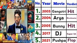 Allu Arjun All Film Verdict || Budget, Collection & Verdict | Hindi Allu Arjun Box Office Collection