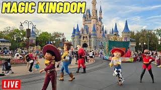  LIVE: Magic Kingdom Friday for rides, shows, parades and Fireworks at Walt Disney World 3/21/2025