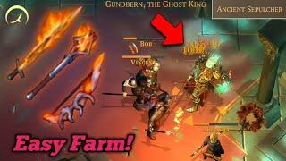 Grim Soul - Farming Fire Weapons For The GHOST KING! | Ancient Sepulcher