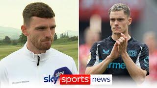 "He's a top player" | Andy Robertson on Florian Wirtz and Liverpool future