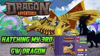 Roblox Dragon Adventures Hatching my 3rd GW Comstello 2024