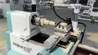 STYLECNC Automatic Tools Changing ATC CNC Wood Lathe Machine for Wood Cup