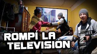 ROMPÍ LA TELEVISIÓN DE MI CASA (Broma a mi madre) SALE MAL | Juvenal