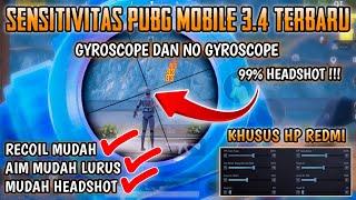 SENSITIVITAS PUBG TERBAIK GYROSCOPE DAN NO GYROSCOPE UNTUK SEMUA HP REDMI TERBARU | PUBG MOBILE 3.4