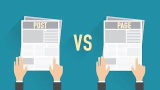 WordPress Post Vs Page