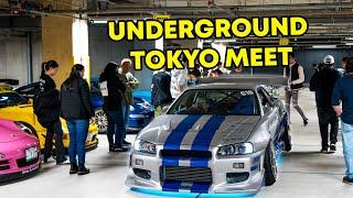 TAKING MY R34 GTR TO SECRET UNDERGROUND TOKYO CAR MEET! *Tokyo Drift Car Meet*