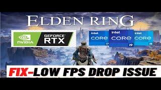 Elden Ring 12th Gen Cpu , Rtx Graphics Stuttering And Low Fps Problem Fix/ Elden Ring Fps Sorunu