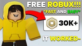 How to Get FREE ROBUX in 2024.. (FAST AND EASY) *REAL WAY*