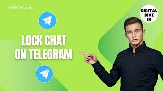 How To Lock Chat On Telegram | Digital Dive Space Tutorial