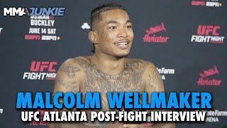 Malcolm Wellmaker reacts to KO win over Kris Moutinho, discusses what's next | UFC Atlanta