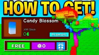 How To ACTUALLY Get FREE CANDY BLOSSOM In Grow A Garden! (Candy Blossom Seed) Grow A Garden Glitch
