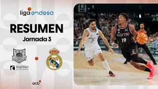 Surne Bilbao Basket - Real Madrid (83-79) GAME HIGHLIGHTS | Liga Endesa 2024-25