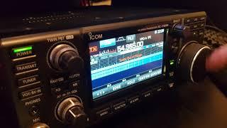 Icom IC-7300 wide band modification