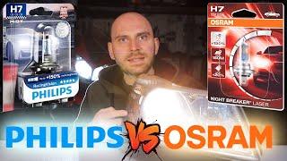 Philips RacingVision vs Osram NightBreaker Laser - Endurance & Brightness Test