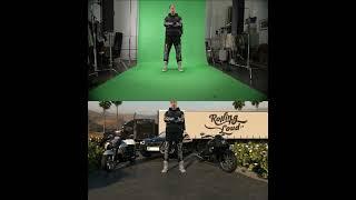 Green Screen Before And After Composite Made In Blender