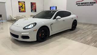 2016 PORSCHE PANAMERA 4 EDITION AWD - STOCK#4072