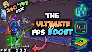 The Ultimate FPS Boost free fire Bluestacks 5 4K |  #freefire  #bluestacks