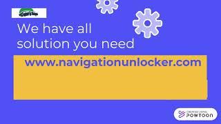 Car Navigation Unlock Solution