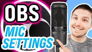 100x Your Audio Quality with THESE OBS Mic Settings For New Streamers