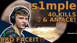 s1mple DESTROYS FACEIT LVL 10 on ANUBIS w/ VOICE COMMS - CSGO POV Highlights