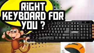 Unboxing and Review : Wireless Keyboard PRODOT Keyboard and Mouse Combo (₹1,000)