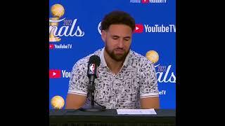 Klay Thompson hilariously shades Boston Celtics fans after GM 3 for chanting F bombs