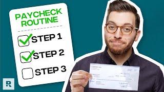 Paycheck Routine: What to ACTUALLY Do With Your Money