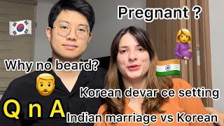 Answering Your Questions( Pregnant, Why no beard, Korean devar …. QnA 