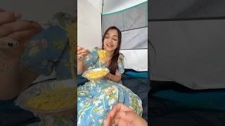 Pahadon ki Camping mai Maggie #shorts #trendingshorts #food #travel #viral #meghachaube
