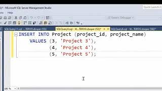 Topic 03, Part 06 - Adding Data using the SQL INSERT INTO Statement