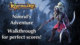 Nimrul's Adventure - walkthroughs to collect all stars and get perfect scores! #Rivengard