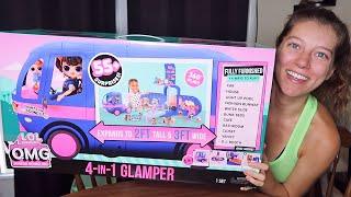 LOL Surprise OMG 4 in 1 Glamper Unboxing Review