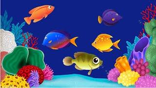 Fish lullaby  Bedtime lullaby & calming undersea  Fish aquarium  Baby sleep music #fishlullaby #38