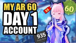 EXPOSING My Whale Account?! Reviewing My AR 60 Genshin Impact Account