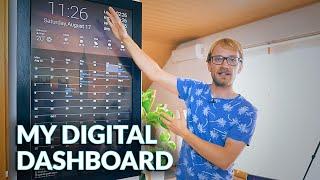 Making a Digital Dashboard! (w/ Google Calendar integration)