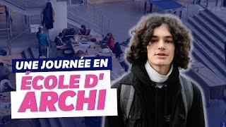 UNE JOURNÉE EN ÉCOLE D'ARCHITECTURE (ENSA) - Thotis