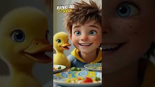 Lele the Duck Shares Breakfast with a Lonely Boy | Heartwarming Short for Kids