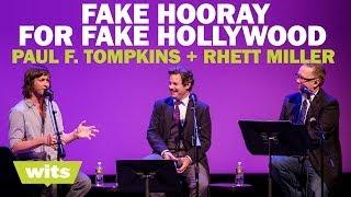 Paul F. Tompkins and Rhett Miller - 'Fake Hooray for Fake Hollywood' - Wits Game Show